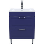 Тумба с раковиной Iddis Oxford 60 OXF60N0i95K Синяя