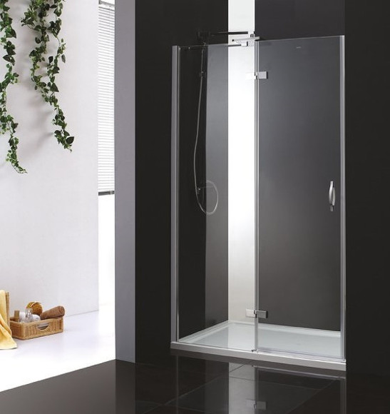 Душевая дверь Cezares Bergamo 120 L BERGAMO-B-12-120-C-Cr-L-IV профиль Хром стекло прозрачное