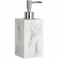 Дозатор для жидкого мыла WasserKRAFT Kammel K-9199 Белый мрамор Хром