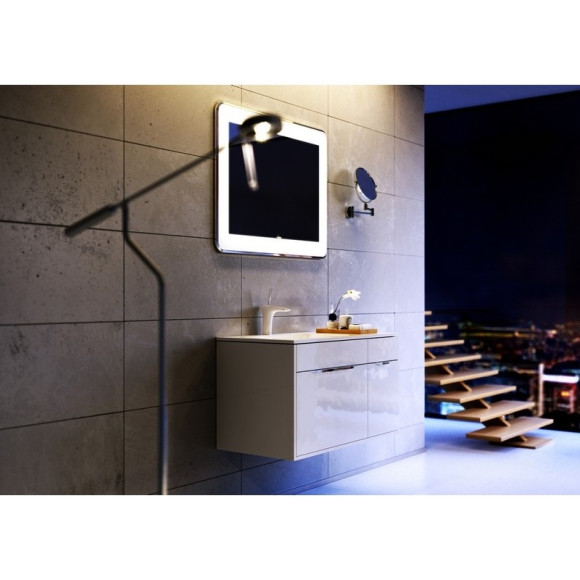 Тумба под раковину Aqwella 5 Stars Malaga 90 Mal.01.09/L подвесная Белая Тумба под раковину Aqwella 5 Stars Malaga 90 Mal.01.09/L подвесная Белая