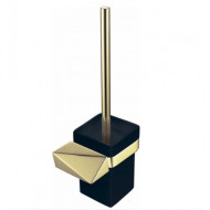 Ершик для унитаза Boheme New Venturo 10319-G-B Черный Золото