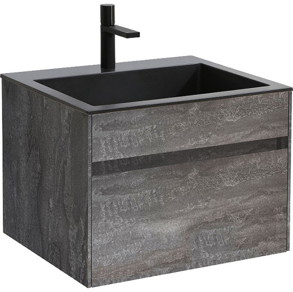 Тумба под раковину Vincea Chiara 60 VMC-2C600GS подвесная G.Stone