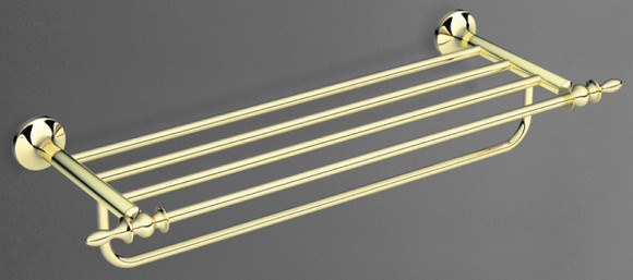 Полка для полотенец Art&Max Bohemia AM-E-4222-Do Золото