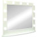 Зеркало Континент 800х700 ЗГП44 гримерное с подсветкой Белое с механическим выключателем Зеркало Континент 800х700 ЗГП44 гримерное с подсветкой Белое с механическим выключателем