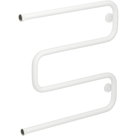 Водяной полотенцесушитель Сунержа Ш-образный 600x600 30-0014-6060 Белый матовый