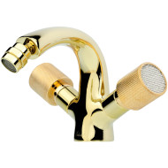 Смеситель для биде Boheme Royal Cristal 296-Royal Золото