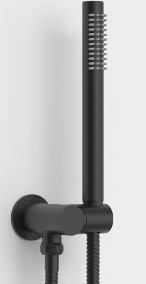 Душевая система Berges Ventas 2R Black 073004 Черная матовая