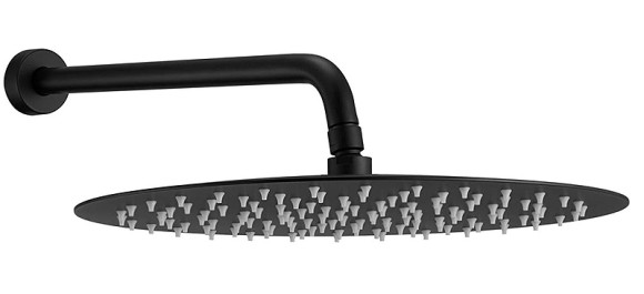 Душевая система Berges Ventas 2R Black 073004 Черная матовая