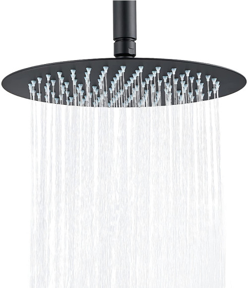 Душевая система Berges Ventas 2R Black 073004 Черная матовая