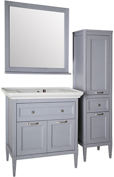 Зеркало ASB-Woodline Гранда 80 11481 Grigio