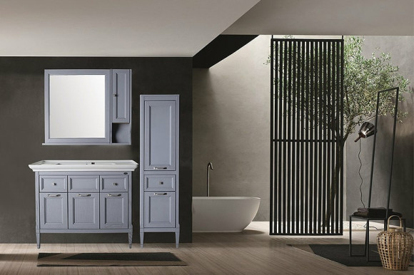 Зеркало ASB-Woodline Гранда 80 11481 Grigio