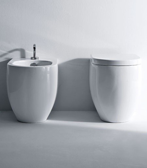 Биде Kerasan Flo 312201*1 Белое Биде Kerasan Flo 312201*1 Белое