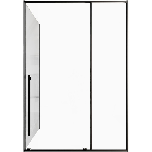 Душевой уголок Allen Brau Fantasy 140x90 3.11008.31 + 3.11013.31 профиль Черный матовый стекло прозрачное Душевой уголок Allen Brau Fantasy 140x90 3.11008.31 + 3.11013.31 профиль Черный матовый стекло прозрачное