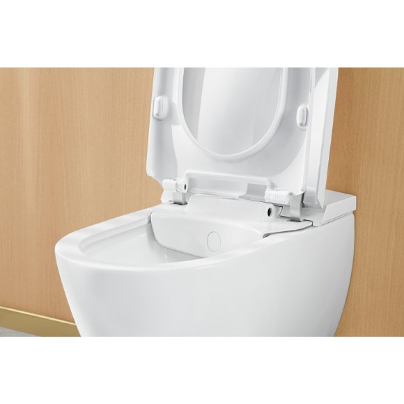 Унитаз биде Villeroy&Boch ViClean-L V0E100R1 подвесной с сиденьем Микролифт Унитаз биде Villeroy&Boch ViClean-L V0E100R1 подвесной с сиденьем Микролифт