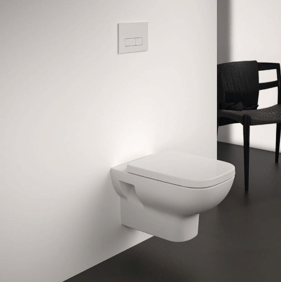 Комплект унитаза с инсталляцией Ideal Standard I.Life A I001701 с сиденьем Микролифт