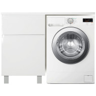 Тумба с раковиной Эстет Dallas Luxe 100 L ФР-00002315 Белая