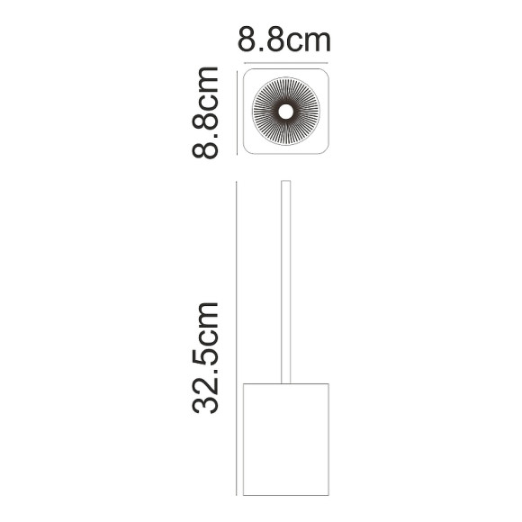 Ершик для унитаза WasserKRAFT Ems K-1627 Белый Ершик для унитаза WasserKRAFT Ems K-1627 Белый