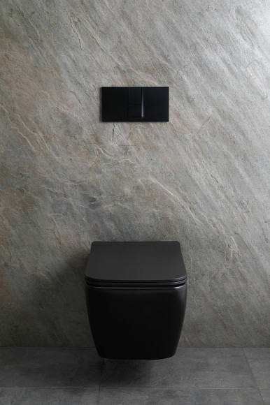 Унитаз Allen Brau Liberty 2 4.33007.31 подвесной Черный матовый без сиденья