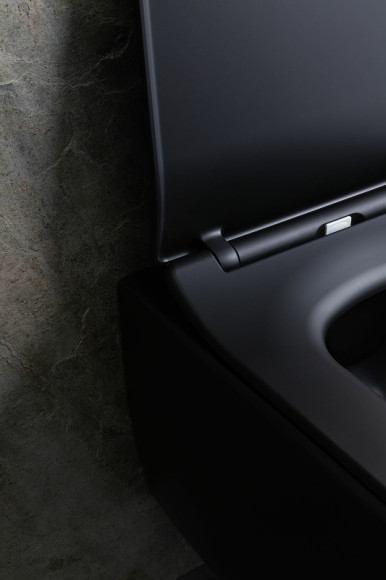 Унитаз Allen Brau Liberty 2 4.33007.31 подвесной Черный матовый без сиденья