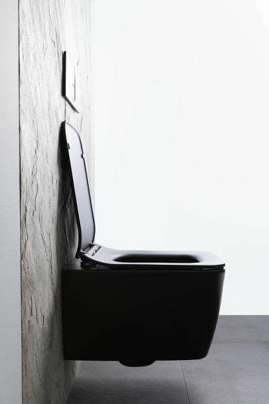 Унитаз Allen Brau Liberty 2 4.33007.31 подвесной Черный матовый без сиденья