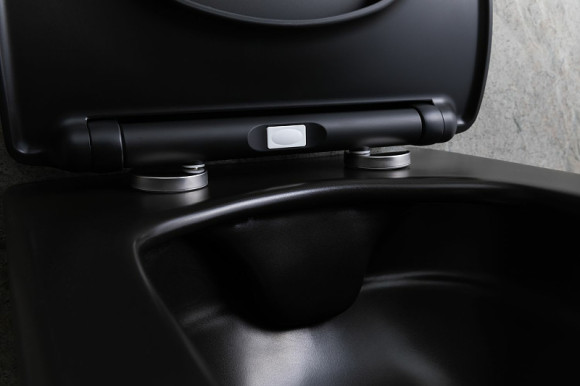 Унитаз Allen Brau Liberty 2 4.33007.31 подвесной Черный матовый без сиденья