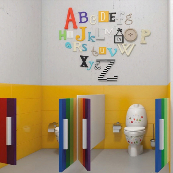 Унитаз компакт Creavit Cocuk CK300-11CB00E-FF00 Белый с декором без сиденья без бачка Унитаз компакт Creavit Cocuk CK300-11CB00E-FF00 Белый с декором без сиденья без бачка