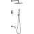 Душевая система Boheme Uno 464-2-GM Оружейная сталь