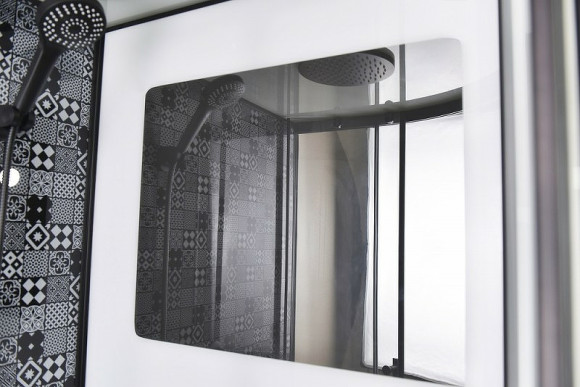 Душевая кабина Esbano ESB-100CKR 100x100 ESKBB100CKR без гидромассажа