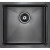 Кухонная мойка Paulmark Aller 48 Uni PM804844-GM Вороненая сталь