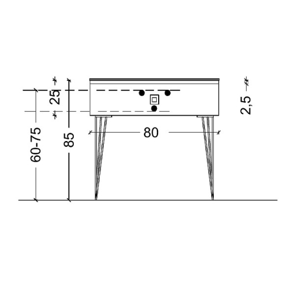 Тумба под раковину Boheme Armadi Art Lucido 80 770-080-W подвесная Жемчужный белый Тумба под раковину Boheme Armadi Art Lucido 80 770-080-W подвесная Жемчужный белый