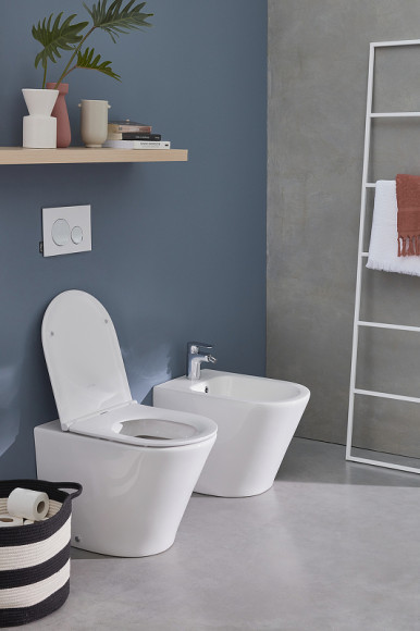 Унитаз Jacob Delafon Rodin+ EDAA102-00 приставной без сиденья