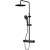 Душевая система AM.PM Inspire V2.0 F0750A422 с термостатом Черная матовая