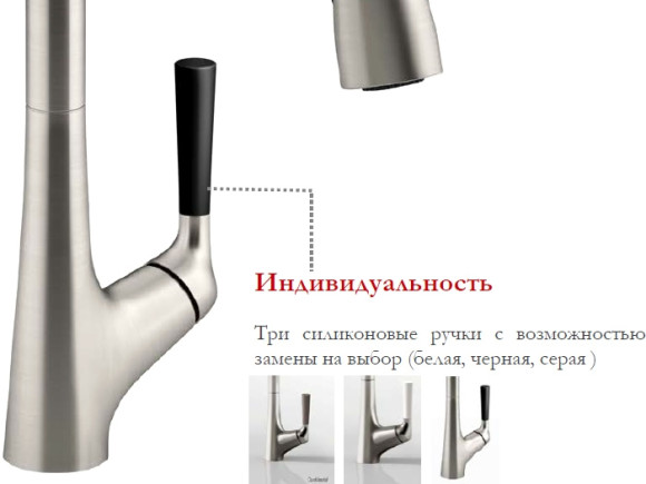 Смеситель для кухни Jacob Delafon Malleco E77748-CP Хром