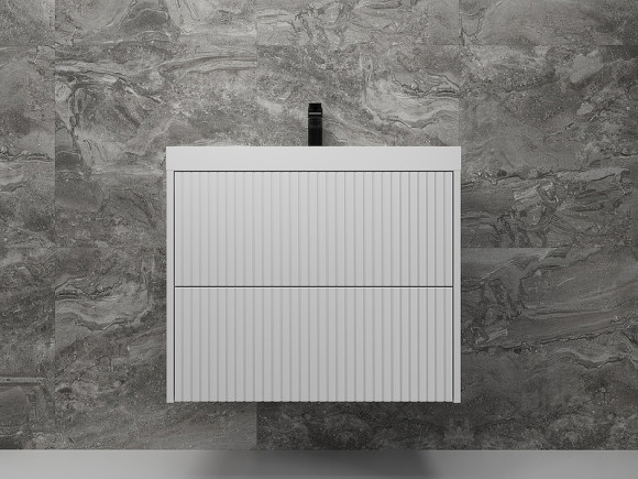 Тумба под раковину Style Line Стокгольм 70 ЛС-00002313 подвесная Белый рифленый софт Тумба под раковину Style Line Стокгольм 70 ЛС-00002313 подвесная Белый рифленый софт