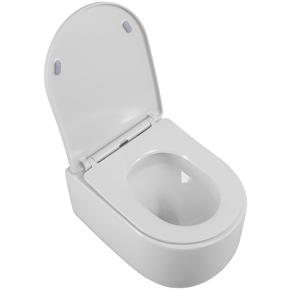 Унитаз BelBagno Soft-Tor BB084CH-TOR подвесной без сиденья Унитаз BelBagno Soft-Tor BB084CH-TOR подвесной без сиденья