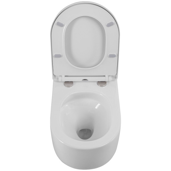 Унитаз BelBagno Soft-Tor BB084CH-TOR подвесной без сиденья Унитаз BelBagno Soft-Tor BB084CH-TOR подвесной без сиденья