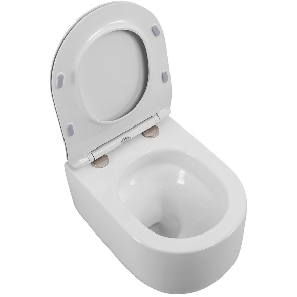 Унитаз BelBagno Soft-Tor BB084CH-TOR подвесной без сиденья Унитаз BelBagno Soft-Tor BB084CH-TOR подвесной без сиденья