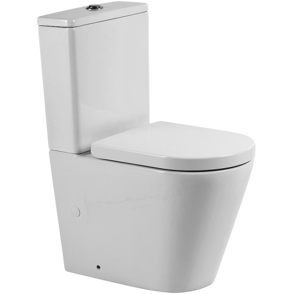 Унитаз компакт BelBagno Flay-Tor BB2149CP-TOR/BB2149T/BB865SC с бачком и сиденьем Микролифт
