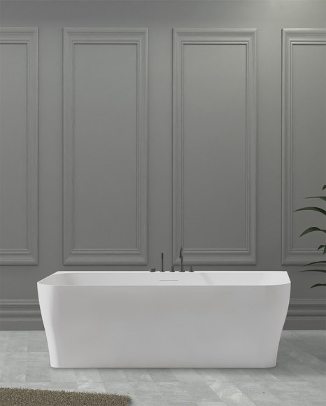 Ванна из искусственного камня Abber Stein 170x80 AS9616 без гидромассажа Ванна из искусственного камня Abber Stein 170x80 AS9616 без гидромассажа