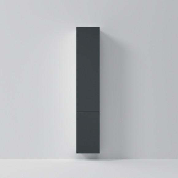 Шкаф пенал AM.PM Gem 30 R M90CHR0306GM подвесной Графит матовый Шкаф пенал AM.PM Gem 30 R M90CHR0306GM подвесной Графит матовый