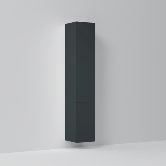 Шкаф пенал AM.PM Gem 30 R M90CHR0306GM подвесной Графит матовый Шкаф пенал AM.PM Gem 30 R M90CHR0306GM подвесной Графит матовый