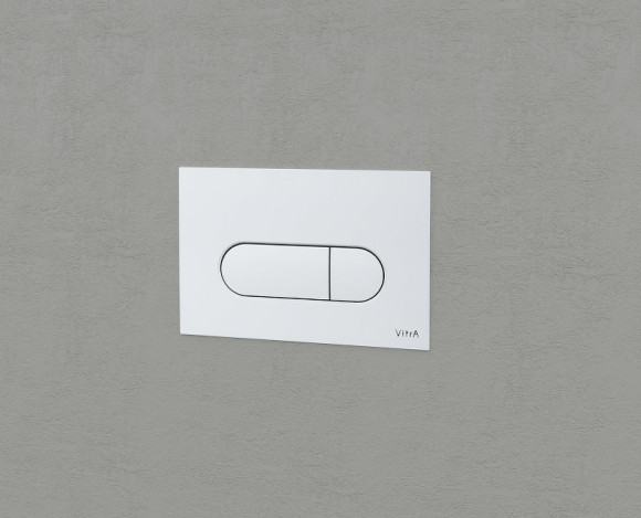 Комплект унитаза с инсталляцией Vitra Normus L-box 9773B003-7207 с сиденьем и Белой клавишей смыва