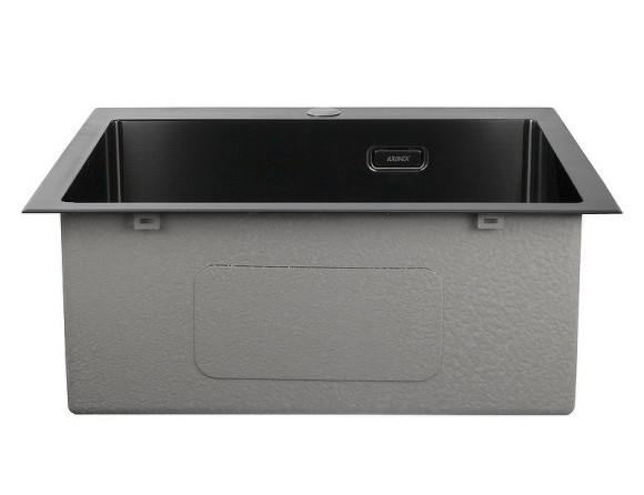 Кухонная мойка Kaiser 54 KSM-5455 Вороненая сталь Кухонная мойка Kaiser 54 KSM-5455 Вороненая сталь