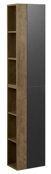 Подвесной шкаф Aquaton Терра 35 1A247503TEKA0 Дуб Кантри Антрацит