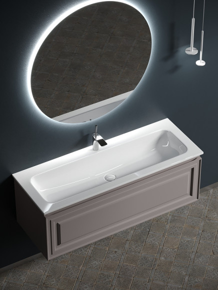 Тумба под раковину Sancos Very 120 VR120SM подвесная Doha Soft