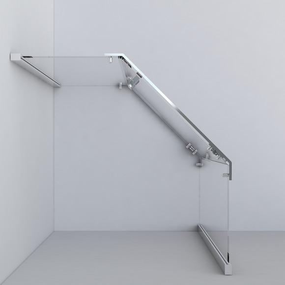 Душевой уголок Vincea Stresa 100х100 VSP-1S100CLGM профиль Вороненая сталь стекло прозрачное Душевой уголок Vincea Stresa 100х100 VSP-1S100CLGM профиль Вороненая сталь стекло прозрачное