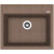 Кухонная мойка Florentina Липси-600 20.120.D0600.105 Коричневая