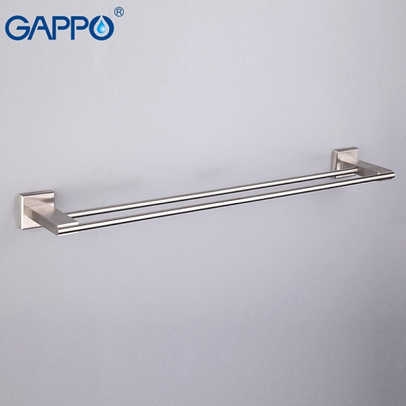 Полотенцедержатель Gappo G17 G1709 двойной Сатин