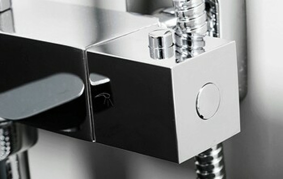 Душевая система WasserKRAFT A199.069.065.010.CH Thermo с термостатом Хром