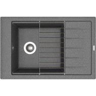 Кухонная мойка Florentina Липси-780Р 20.275.D0780.102 Черная
